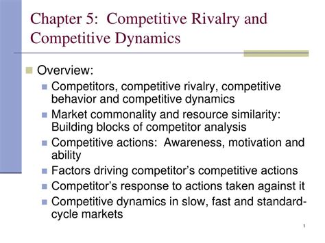 rivalry examples|competitive rivalry and competitive dynamics.